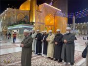 تشرف علمای اهل سنت ترکیه به حرم حضرت علی، امام هادی و امام حسن عسکری(علیهم السلام) تشرف علمای اهل سنت ترکیه به حرم حضرت علی، امام هادی و امام حسن عسکری(علیهم السلام)