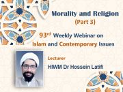 Islamic Centre of England: 93rd Weekly Webinar on Islam & Contemporary Issues on 7 November 2022‎
