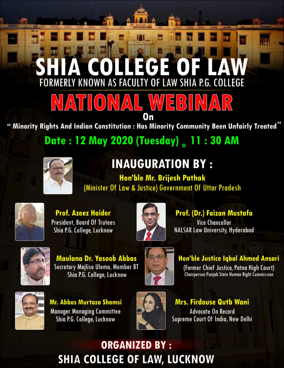 National Webinar on "Minority rights and Indian Constitution"