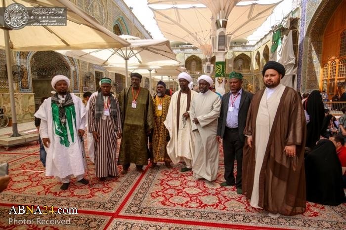 a delegation from republic of ghana visited imam ali shrine in najaf1
