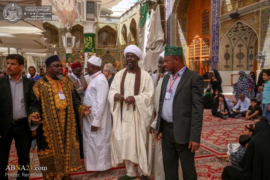 a delegation from republic of ghana visited imam ali shrine in najaf2