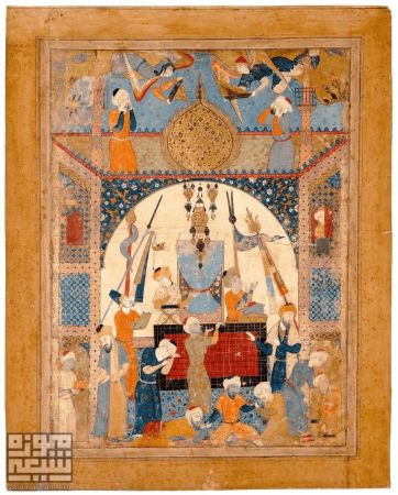 Picture of the pilgrimage to the shrine of Imam Reza  AS 