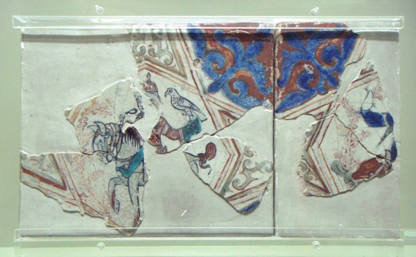 Glazed Anatolian Seljuq tile