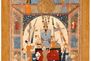 نگاره زیارت حرم امام رضا علیه السلام