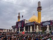 مواكب العزاء تتوافد إلى سامراء بذكرى شهادة الإمام الهادي