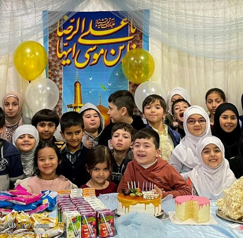 Photos: Kids of Imam al-Sajjad's Hussainiyah in Sydney, Australia celebrate birth of Imam al-Rida