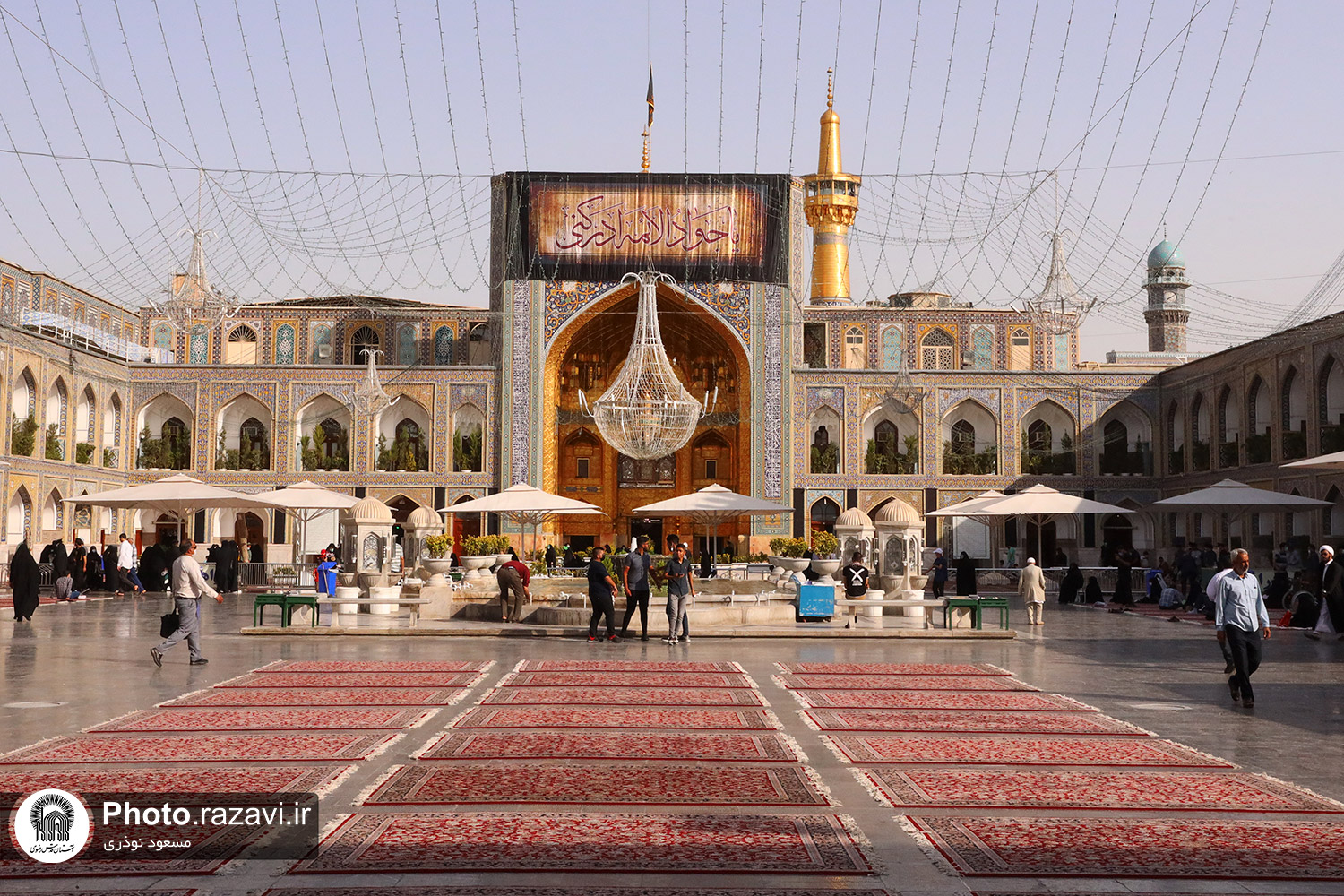 Fotos: Mashhad: El santuario Razavi lamenta el aniversario del martirio del Imam Yawad (AS)