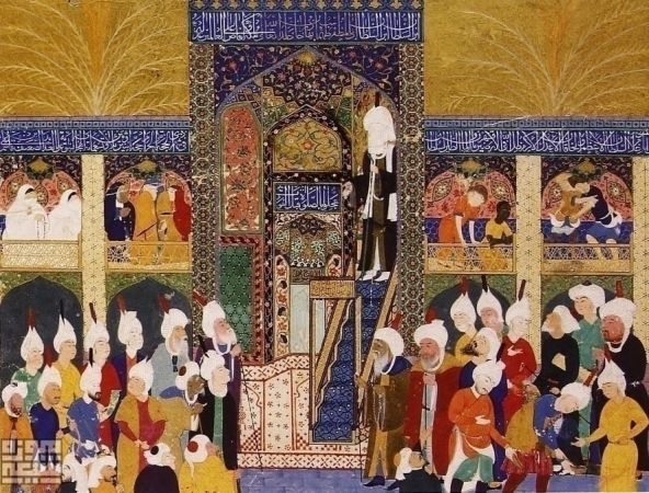 Image of Imam Hassan s first speech