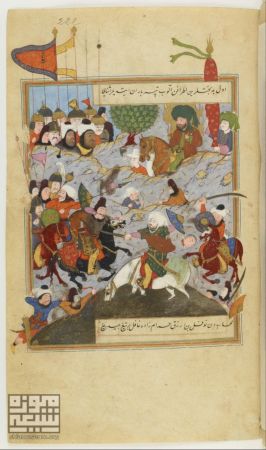 Picture of the battle of Hazrat Abolfazl