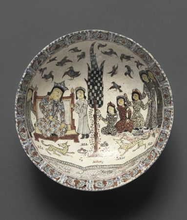 Bowl with an Enthronement Scene. Seljuq