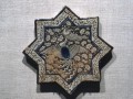 Eight Pointed Star Tile with Simurgh  Phoenix 