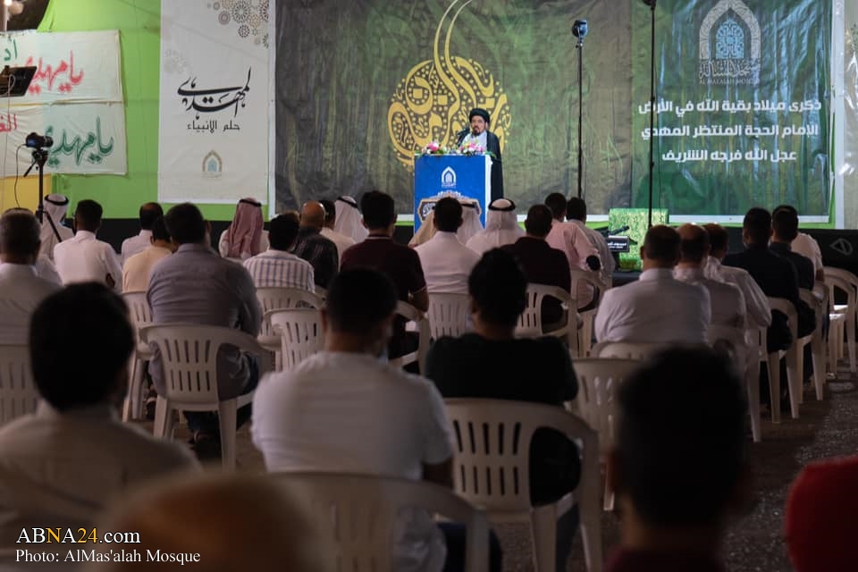 auspicious birth anniversary of imam mahdi a j celebrated at almas alah masjid qatif