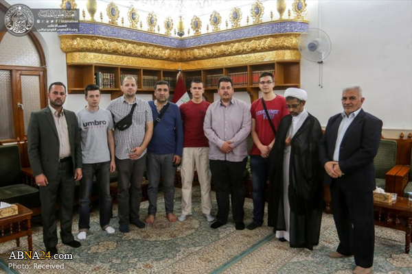 group of converts from bosnia and herzegovina visits imam ali holy shrine 01