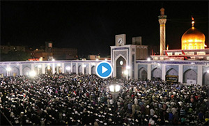 Mourning ceremony for Imam Ali (PUBH) held at Sayyidah Zaynab (AS) holy shrine (+Video)