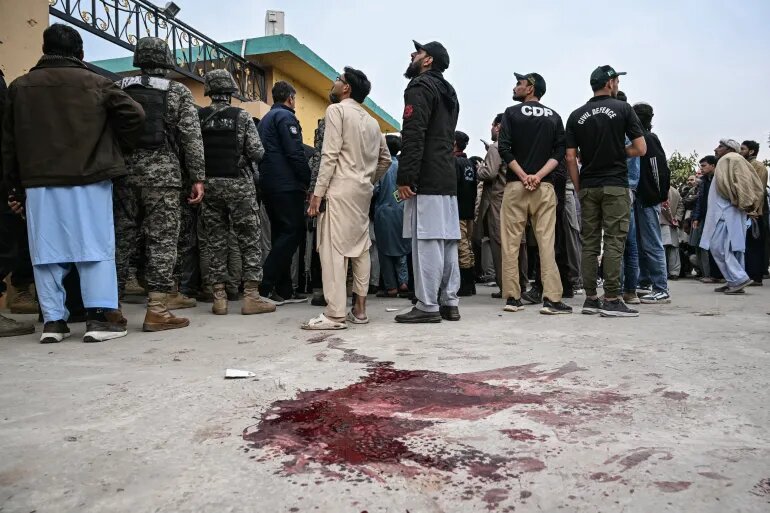 انفجار تروریستی در حسینیه حضرت خدیجه کبری(س) اسلام آباد